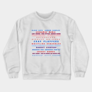 4th of July Fireworks Crewneck Sweatshirt